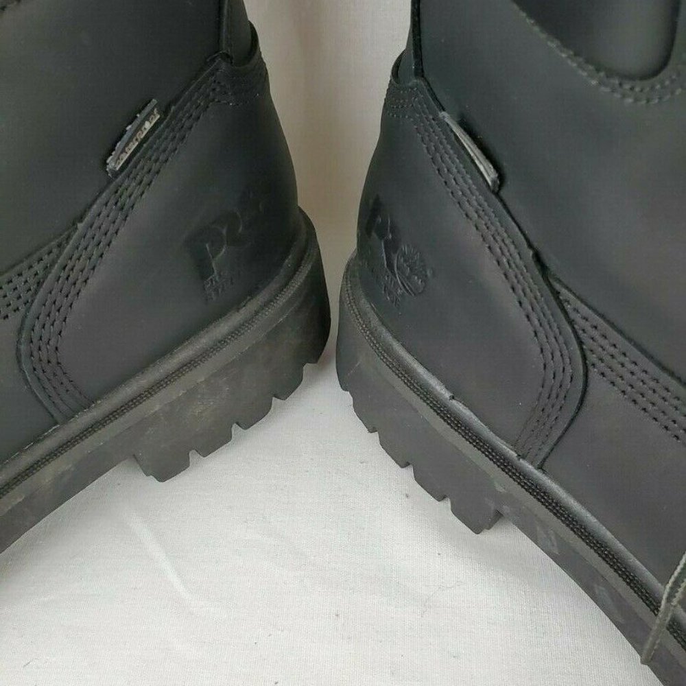 Timberland Pro Series Direct Attach Black Leather - Picture 5 of 8